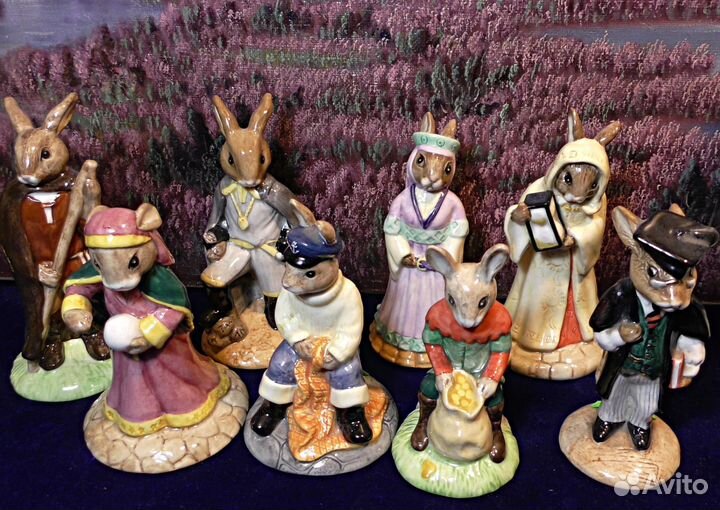 Кролики.Bunnykins.Royal Doulton.Банкинс.Статуэтка