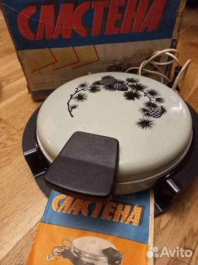 Вафельница Сластёна СССР электрическая,новая