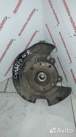 Кулак поворотный Renault Sandero 1, Renault Logan