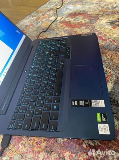 Игровой ноут i5-10300H 16gb ssd512gb gtx1650 4gb