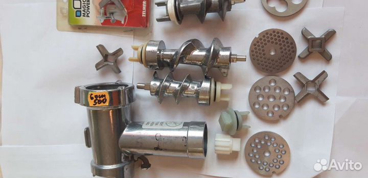 Запчасти к мясорубкам Бош.Зельмер.Филипс