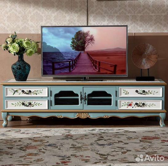 Тв- тумба Прованс с росписью