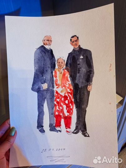 Скетчинг художник