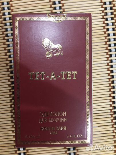 Мужской одеколон «Тет-а-Тет». 100мл. В коробке