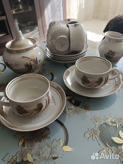 Чайный сервиз СССР дулево