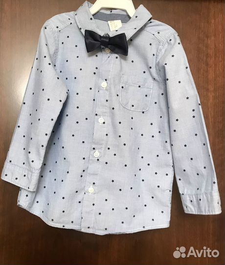 Рубашка на мальчика нарядная 92