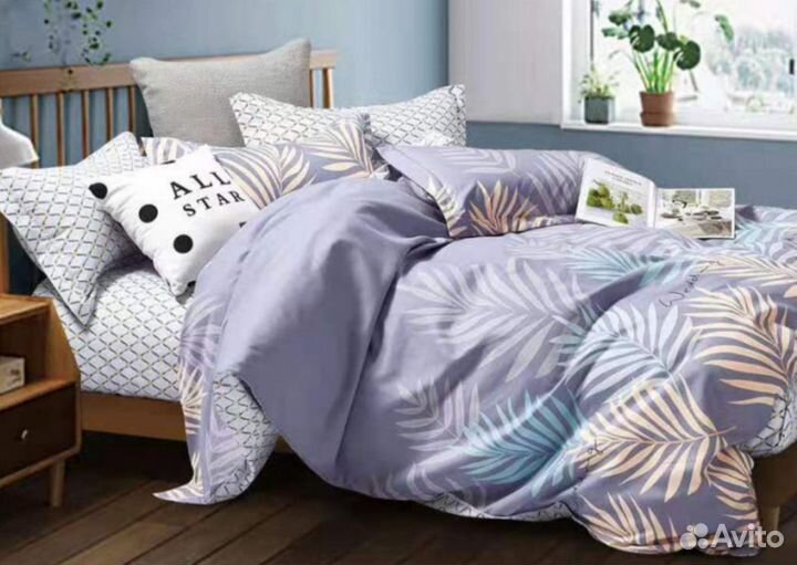 Постельное белье 2 спальное плотное Boris