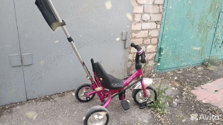 Детский велосипед с ручкой бу