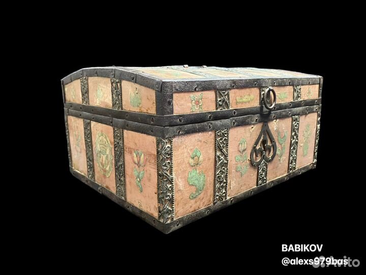 Шкатулка 19 век. Слюда