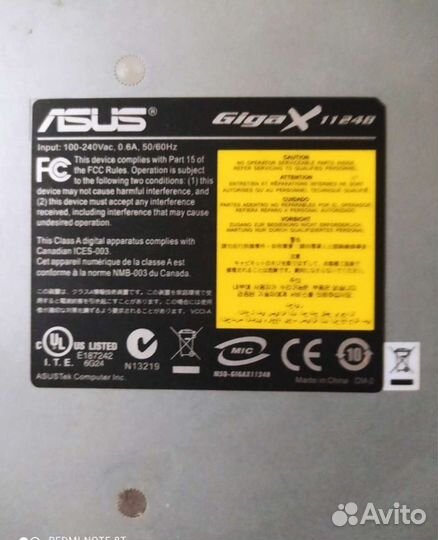 Коммутатор asus GigaX 1124B