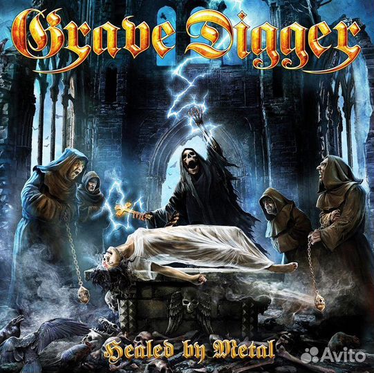 CD новый grave digger healed BY metal 2017