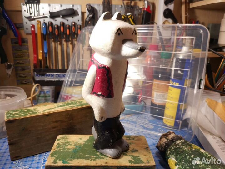 Игрушки из пенопласта СССР кукольный театр