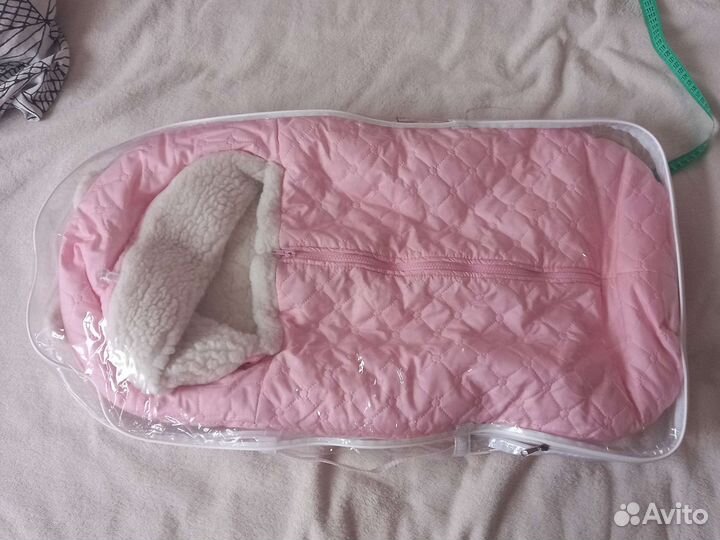 Зимний конверт в коляску