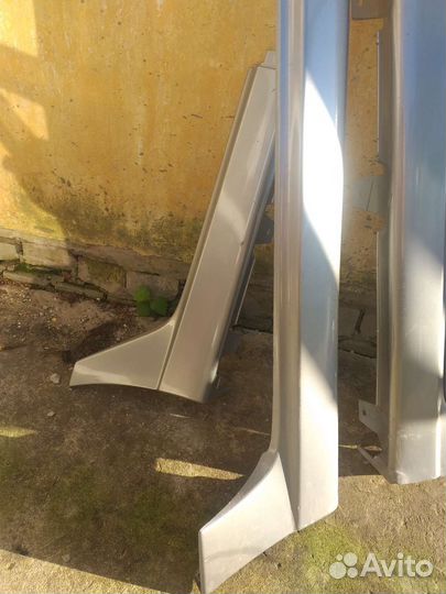 Пороги пластиковые nissan cube