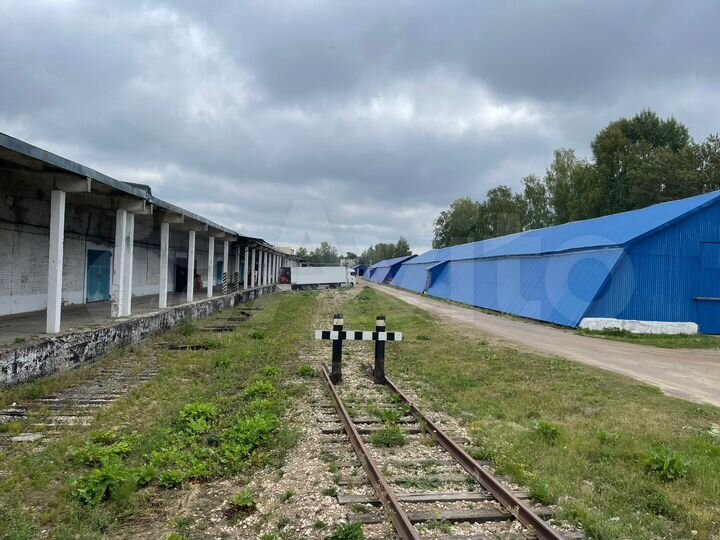 Теплый Склад жд ветка Рампа 1650 м²