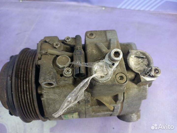Компрессор кондиционера Mercedes Benz w202