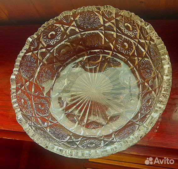 Салатник большой Хрустальный СССР