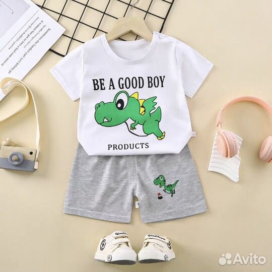 Костюм летний (шорты и футболка) для мальчика