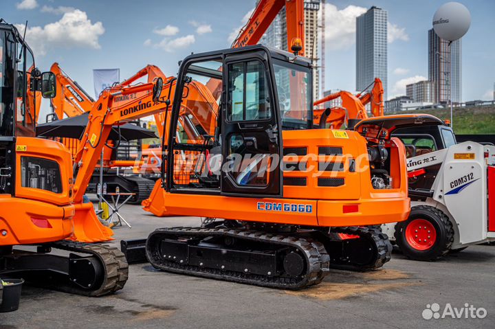 Гусеничный экскаватор Lonking CDM6060, 2024