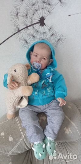 Кукла Реборн ручная работа. Рост 74