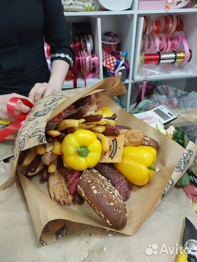 Съедобные букеты на заказ