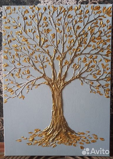 Фактурные картины панно барельеф