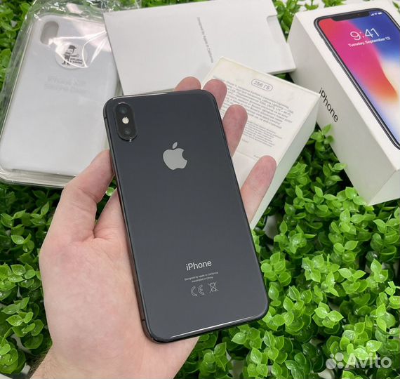 iPhone X 256gb Black Ростест