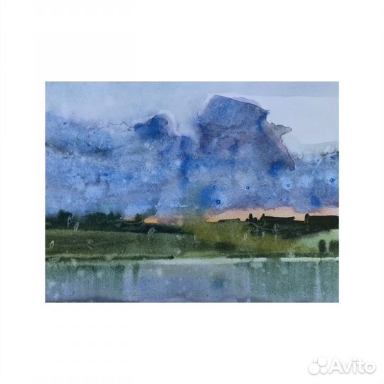 Картина акварелью