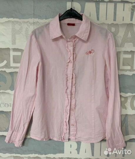 Рубашки школьные д/девочки 8-10 лет