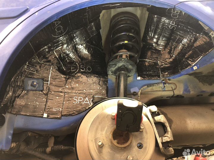 Шумоизоляция для колесных арок