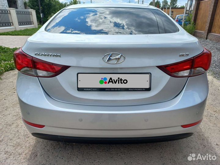 Hyundai Elantra 1.6 AT, 2015, 133 000 км