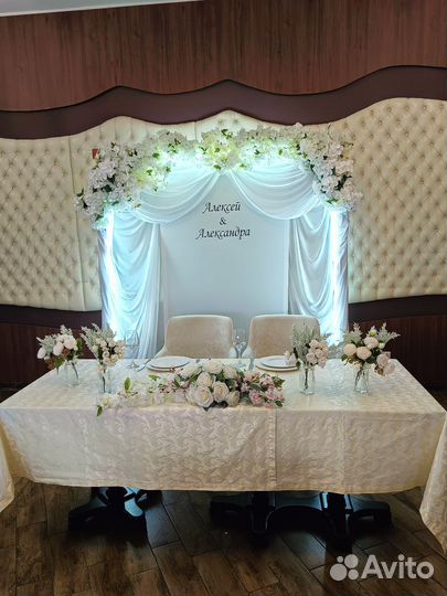 Свадебное оформление, свадебный декор