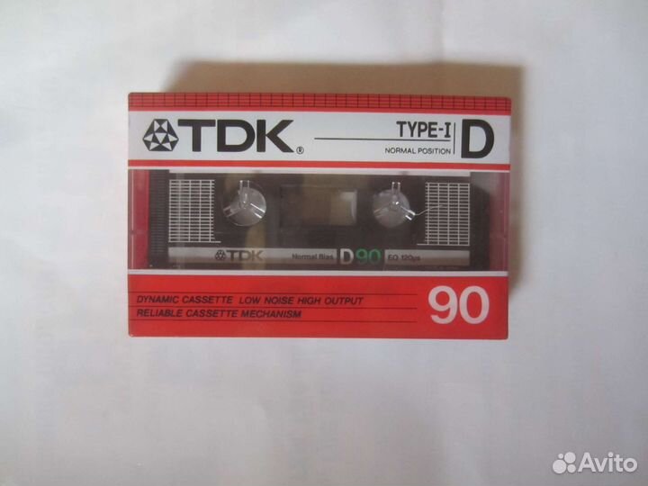 Аудиокассета TDK D90