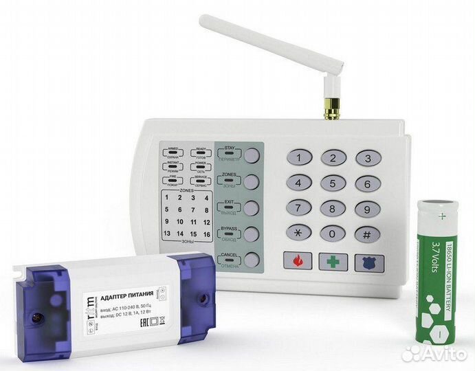 Контакт GSM-9K Прибор охранный ритм