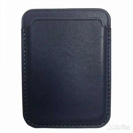 Картхолдер тиснение темно синий