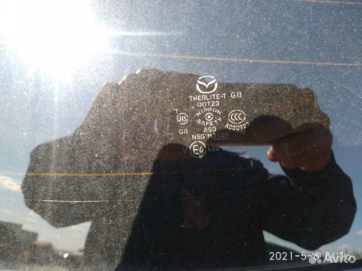 Mazda cx-7 стекло заднее с обогревом