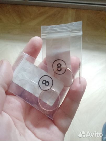 Обручальные кольца из глянцевого титана