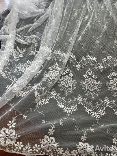 Тюль паутинка