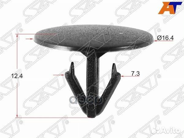 Клипса фиксатор toyota/lexus (1 шт.) stkj496 Sat