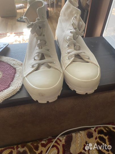 Кеды высокие женские