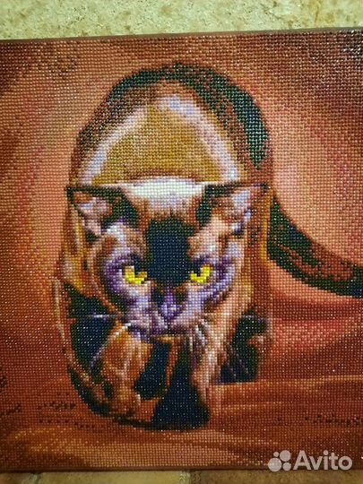 Алмазная мозаика на подрамнике / Картина стразами