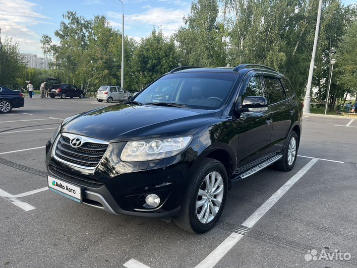 Hyundai Santa Fe 2.4 AT, 2011, 185 000 км