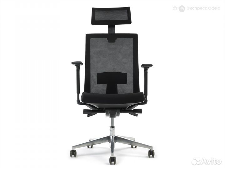 Кресло для руководителя Партнер aluminium