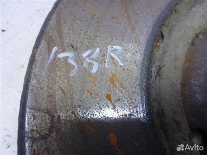 Диск тормозной передний Peugeot 408 седан 10F 2012