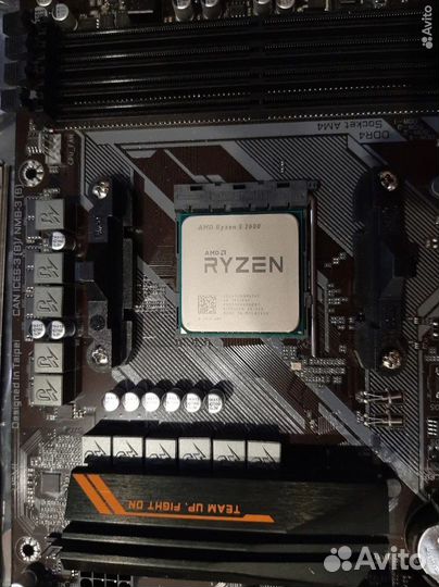 AM4 Комплект B450 Aorus M+Ryzen 5 2600