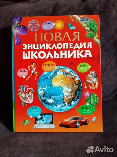 Энциклопедия школьника в отличном состоянии