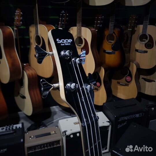 Бас-гитара sqoe SQ-IB-4(новая)