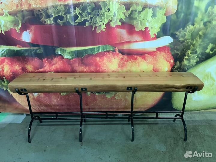 Барная стойка из массива 280*55 см