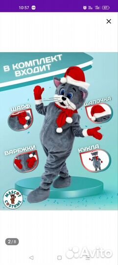 Костюм ростовой куклы