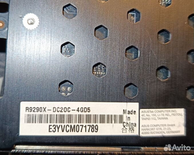 Видеокарта r9 290x 4gb